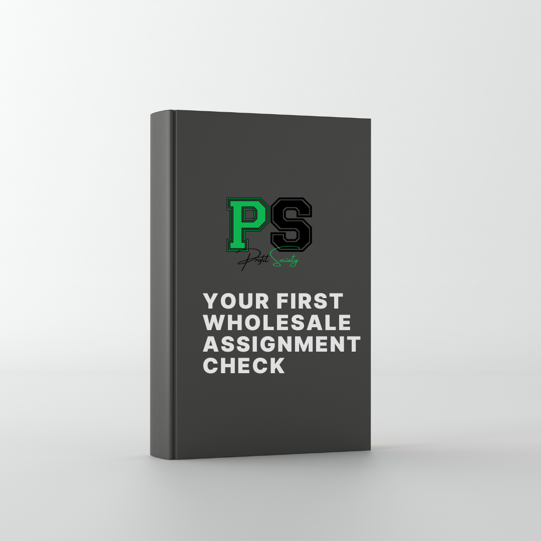 Profit Society Digital: Beginner’s Guide to Real Estate Wholesaling