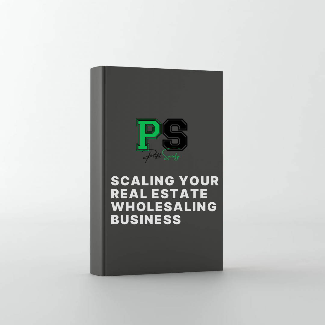 Profit Society Digital: The Next Step in your Wholesaling Business (Pre-order)